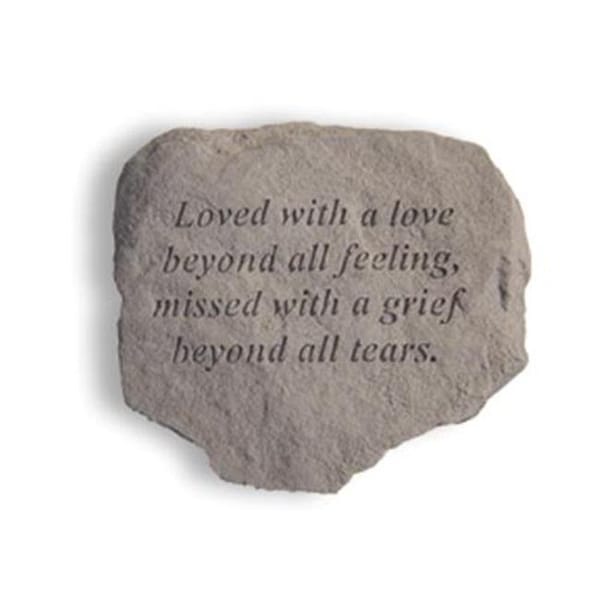 Kay Berry Inc Kay Berry- Inc. 60420 Loved With A Love Beyond All Feeling - Memorial - 11 Inches x 10 Inches - 60420