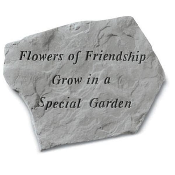 Kay Berry Inc Kay Berry- Inc. 61320 Flowers Of Friendship Grow In A Special Garden - Garden Accent - 16 Inches x 13 Inches - 61320