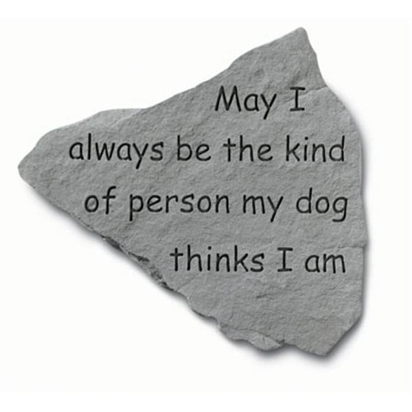 Kay Berry Inc Kay Berry- Inc. 91420 May I Always Be The Kind Of Person - Garden Accent - 14.5 Inches x 12.75 Inches - 91420