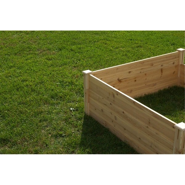 Grillgear Eden 4 Ft. x 4 Ft. X 17.5 In. Quick Assembly Raised Garden Bed - GR1619509