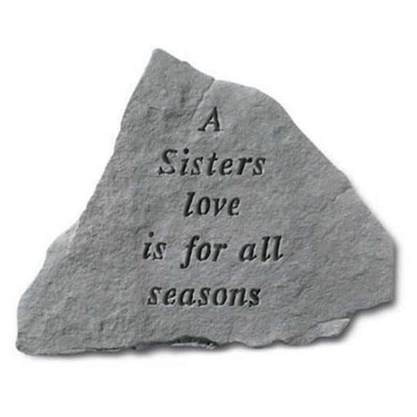 Kay Berry Inc Kay Berry- Inc. 67220 A Sisters Love Is For All Seasons - Memorial - 14.5 Inches x 12.75 Inches - 67220