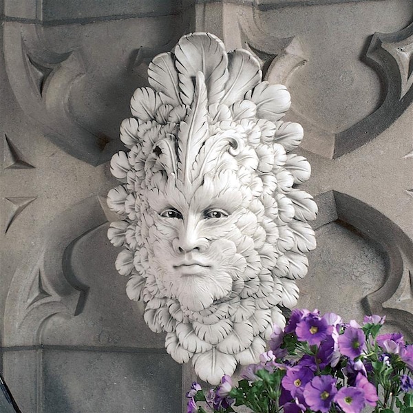 Design Toscano Presence of Carnevale: Greenman Wall Sculpture - OS69872