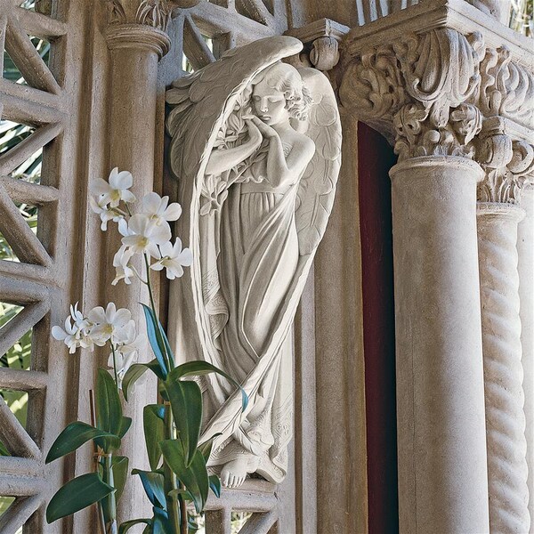 Design Toscano Santa Croce Angel Wall Frieze: Medium - NG33656