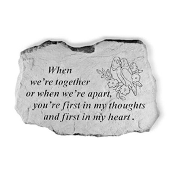 Kay Berry Inc Kay Berry- Inc. 64420 When We-re Together - Memorial - 1.6 Inches x 10.5 Inches - 64420
