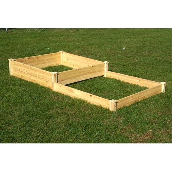 Riverstone Industries Riverstone Industries Eden RGB-48511 4 Ft. x 8 Ft. x 11 In. Quick Assembly Raised Garden Bed - RGB-48511