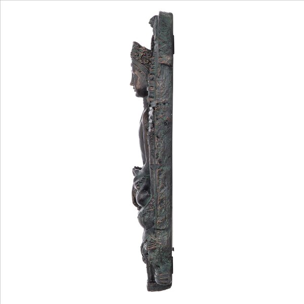 Design Toscano Earth Witness Buddha Wall Sculpture - EU1004