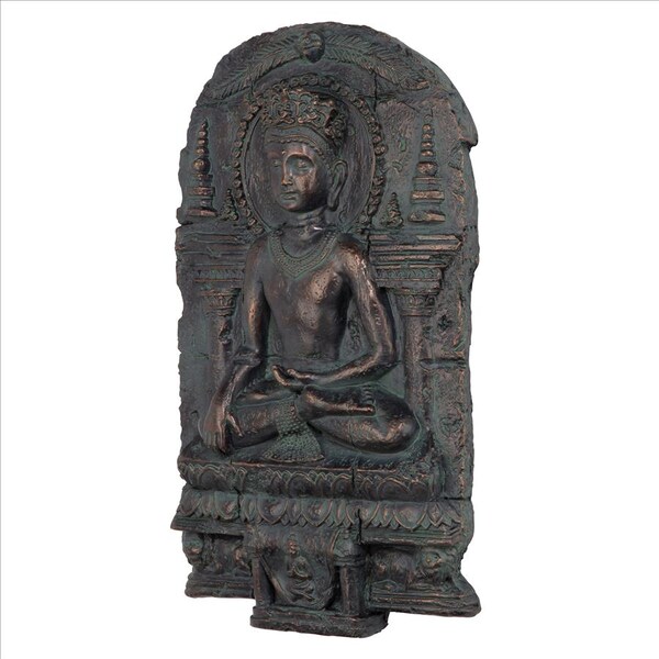 Design Toscano Earth Witness Buddha Wall Sculpture - EU1004