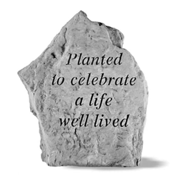 Kay Berry Inc Kay Berry- Inc. 89120 Planted to celebrate - Memorial - 9 Inches x 8.75 Inches - 89120