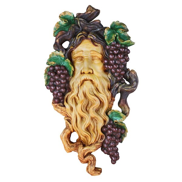 Design Toscano God of the Grape Harvest Wall Sculpture - EU1003