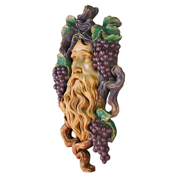 Design Toscano God of the Grape Harvest Wall Sculpture - EU1003