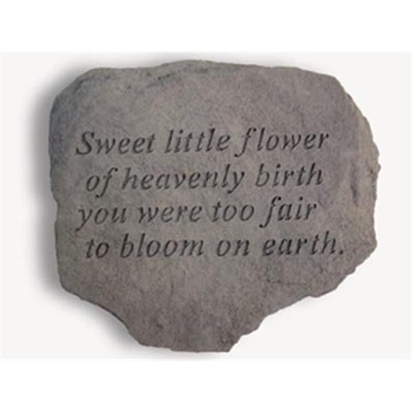 Kay Berry Inc Kay Berry- Inc. 60720 Sweet Little Flower Of Heavenly Birth - Memorial - 11 Inches x 10 Inches - 60720