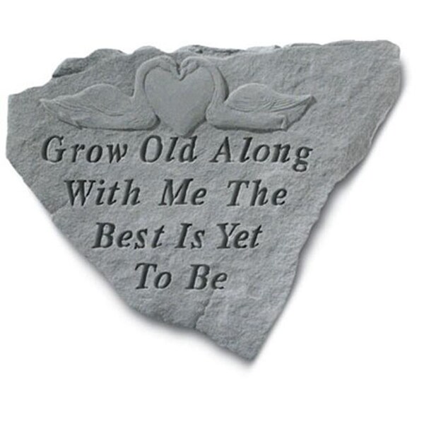 Kay Berry Inc Kay Berry- Inc. 62620 Grow Old Along With Me The Best Is Yet To Be - Memorial - 8.5 Inches x 11 Inches - 62620