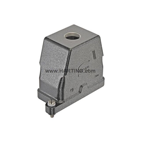 Tapa de entrada superior de la carcasa Harting Han 10HPR con bloqueo de tornillo M32 - 19400100412