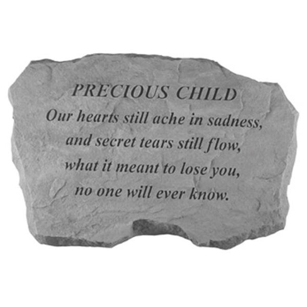 Kay Berry Inc Kay Berry- Inc. 99020 Precious Child-Our Hearts Still Ache In Sadness - Memorial - 16 Inches x 10.5 Inches x 1.5 Inches - 99020