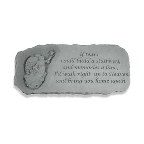 Kay Berry Inc Kay Berry- Inc. 37120 If Tears Could Build A Stairway - Angel Memorial Bench - 29 Inches x 12 Inches x 15 Inches - 37120