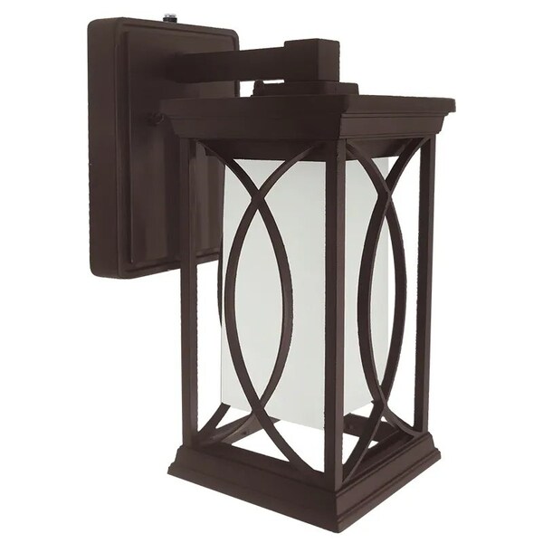 Westgate 10in. Residential Lanterns w/Photocell, Bronze, 12W, 3000K/4000K/5000K, Model M Lantern, M2 Style - LRS-M2-MCT-P-ORB
