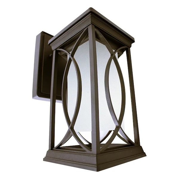 Westgate 10in. Residential Lanterns w/Photocell, Bronze, 12W, 3000K/4000K/5000K, Model M Lantern, M2 Style - LRS-M2-MCT-P-ORB