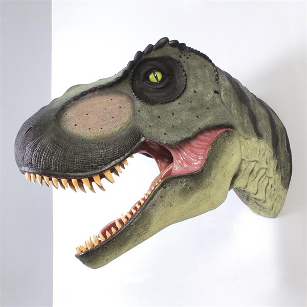 Design Toscano Giant Tyrannosaurus Rex Dinosaur Wall Trophy - NE110106
