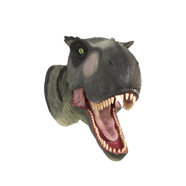 Design Toscano Giant Tyrannosaurus Rex Dinosaur Wall Trophy - NE110106
