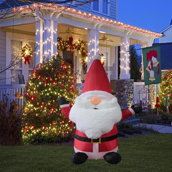 Celebrations Celebrations Santa Gnome 5 ft. Inflatable - MY-22G621