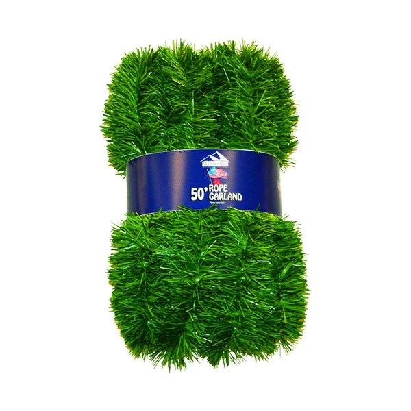 General Foam Evergreen Classics 50 ft. L Juniper Rope Soft Garland - GIZ5GB042X12