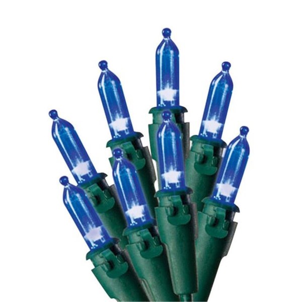 Goldengifts 40844-71 100 Blue LED Traditional Mini Light Set - GO2515830