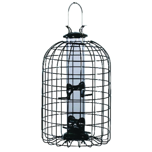 Audubon Audubon Wild Bird 1.25 lb Plastic/Wire Caged Tube Bird Feeder 4 ports - NATUBE3