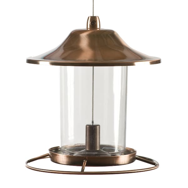 Perky-Pet Perky-Pet Wild Bird 2 lb Metal/Plastic Panorama Bird Feeder 1 ports - 312C