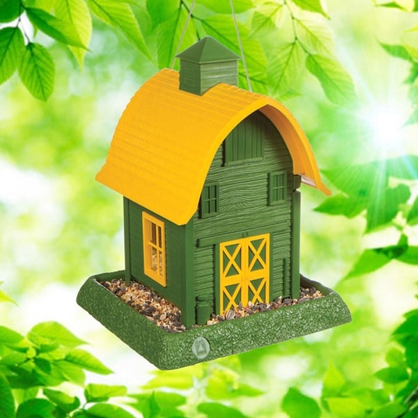 North States Industries North States Wild Bird 5 lb Plastic Hopper Bird Feeder 4 ports - 9096