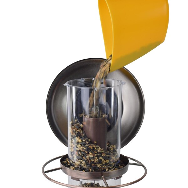 Perky-Pet Perky-Pet Wild Bird 4.5 lb Metal/Plastic Panorama Bird Feeder 2 ports - 325C