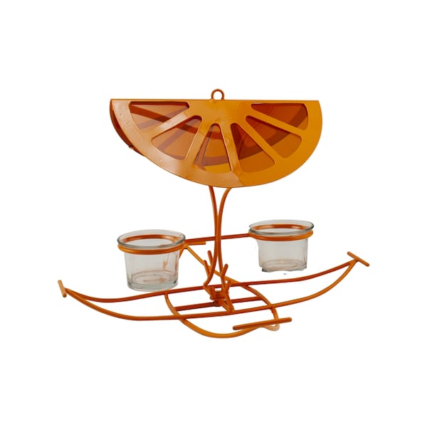 Woodlink Woodlink Oriole Metal Oriole Fruit and Nut Feeder 4 ports - 25019