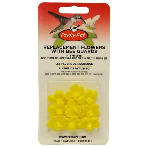 Perky-Pet Replacement Flowers, 6 x 3 x 0.75 in. - PE131482