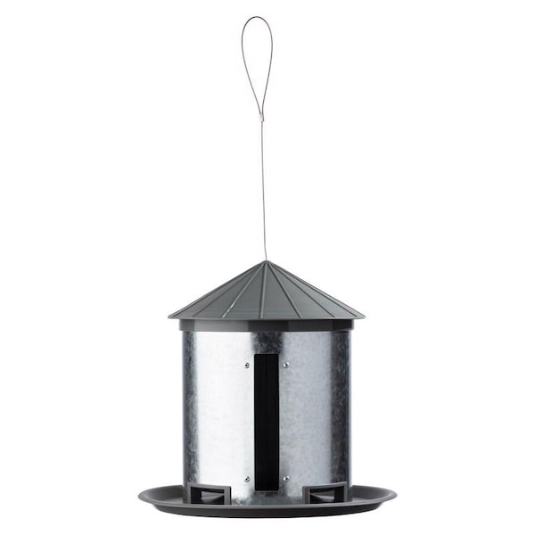 More Birds More Birds 7 lb. capacity Metal Bird Feeder - 38576