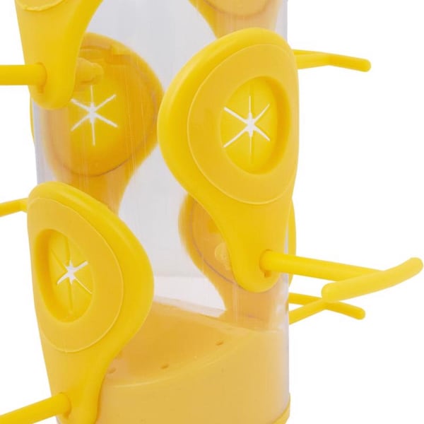 Perky-Pet Perky-Pet Finch 1.5 lb Plastic Tube Bird Feeder 6 ports - 481F