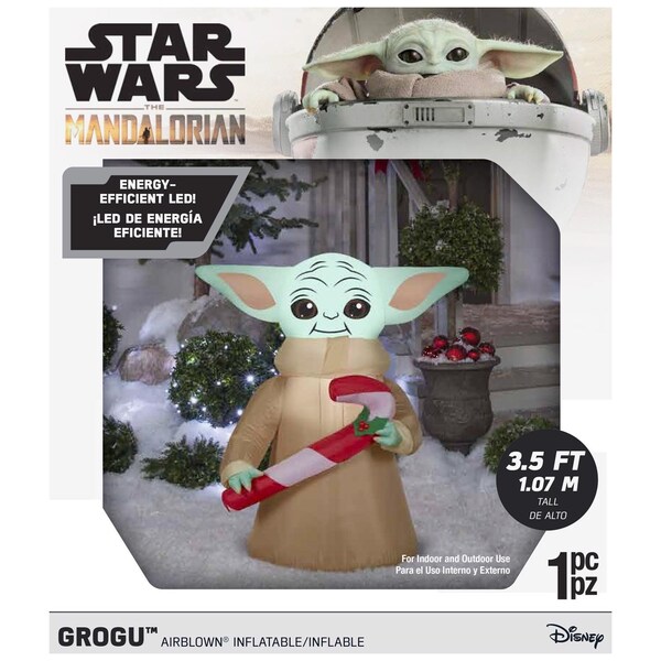 Star Wars Gemmy Airblown LED Star Wars the Child 3.5 ft. Inflatable - 118995