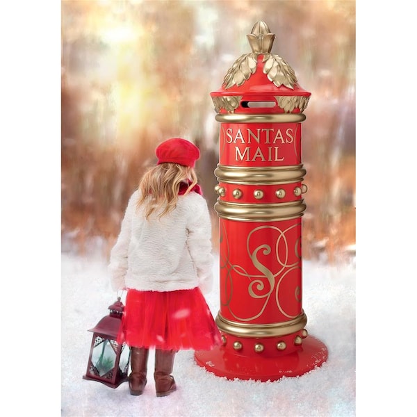 Design Toscano Santa's North Pole Holiday Mailbox - NE150239