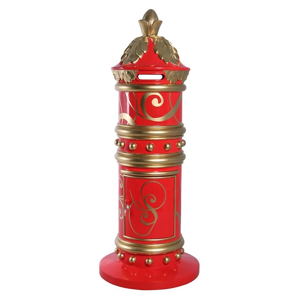 Design Toscano Santa's North Pole Holiday Mailbox - NE150239