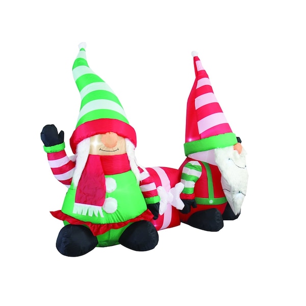 Celebrations Celebrations Gnome Couple 5 ft. Inflatable - MY-20CS442
