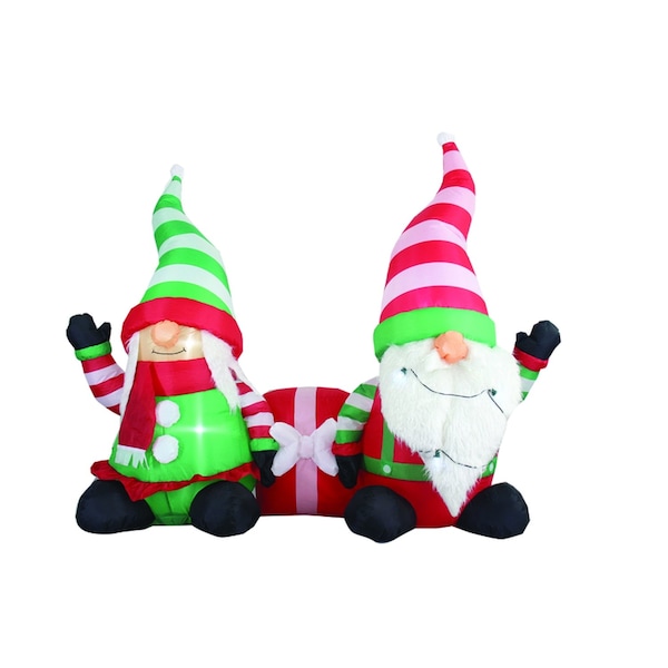 Celebrations Celebrations Gnome Couple 5 ft. Inflatable - MY-20CS442