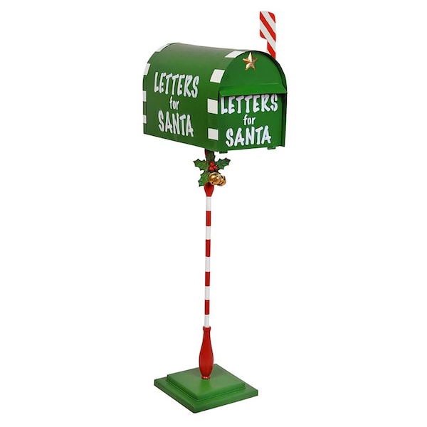 Design Toscano Letters for Santa Metal Holiday Mailbox - FU16851