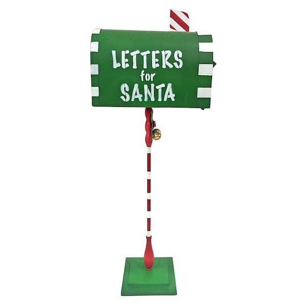 Design Toscano Letters for Santa Metal Holiday Mailbox - FU16851