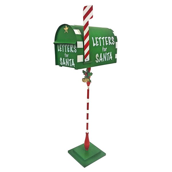 Design Toscano Letters for Santa Metal Holiday Mailbox - FU16851