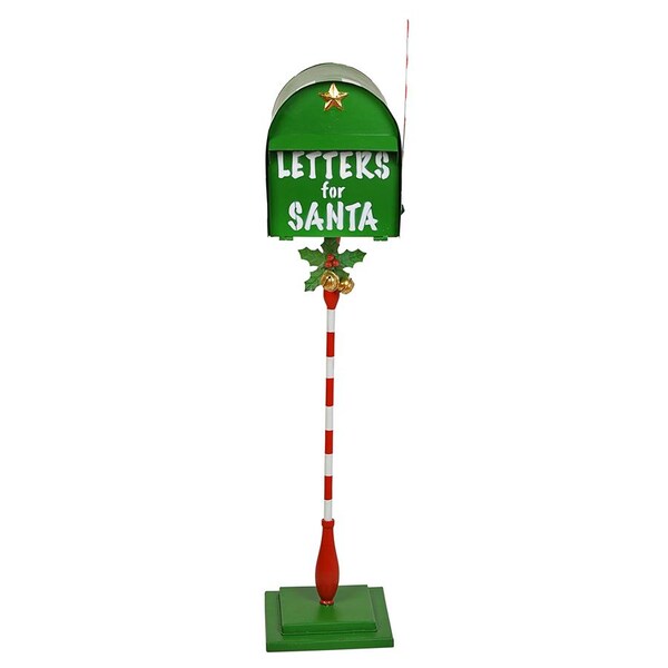Design Toscano Letters for Santa Metal Holiday Mailbox - FU16851