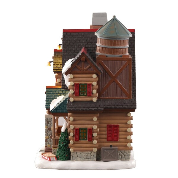 Lemax Lemax Multicolored Chestnut Cabin Christmas Village 9.5 in. - 05641