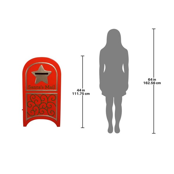 Design Toscano Santa's Continental Holiday Mailbox - NE160124