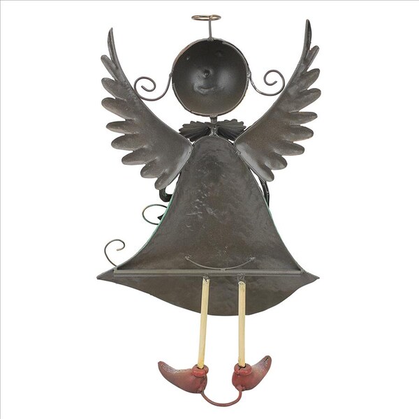 Design Toscano Holiday Helper Metal Angel Statue Collection: Blanche - FU78829