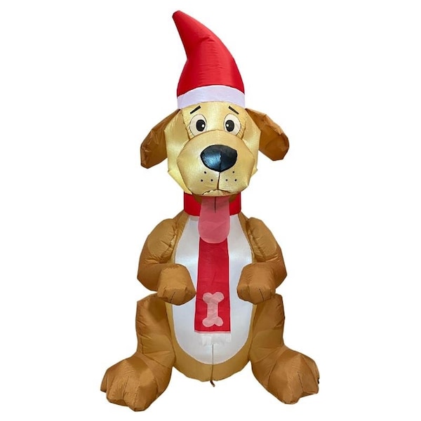 Celebrations Celebrations Yellow Lab 5 ft. Inflatable - MY-22CD526