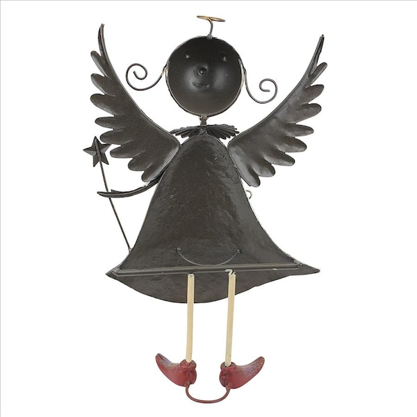 Design Toscano Holiday Helper Metal Angel Statue Collection: Clara - FU78828