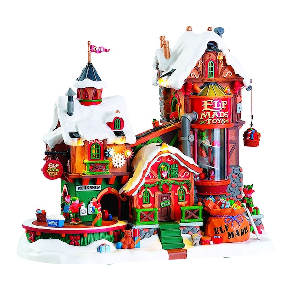 Lemax Lemax Santa Wonderland Multicolored Santas Wonderland Christmas Village 11 in. - 75190