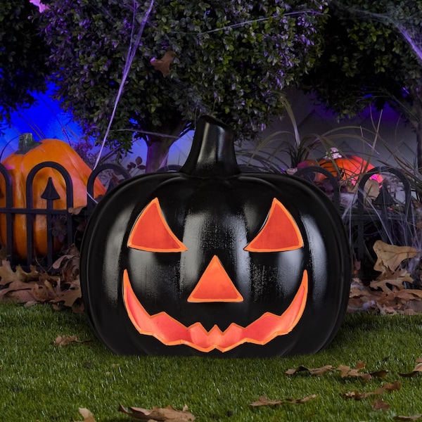 Gemmy Gemmy 17 in. LED Scary Pumpkin Blow Mold - 551016